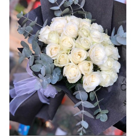 21 Beyaz Gül